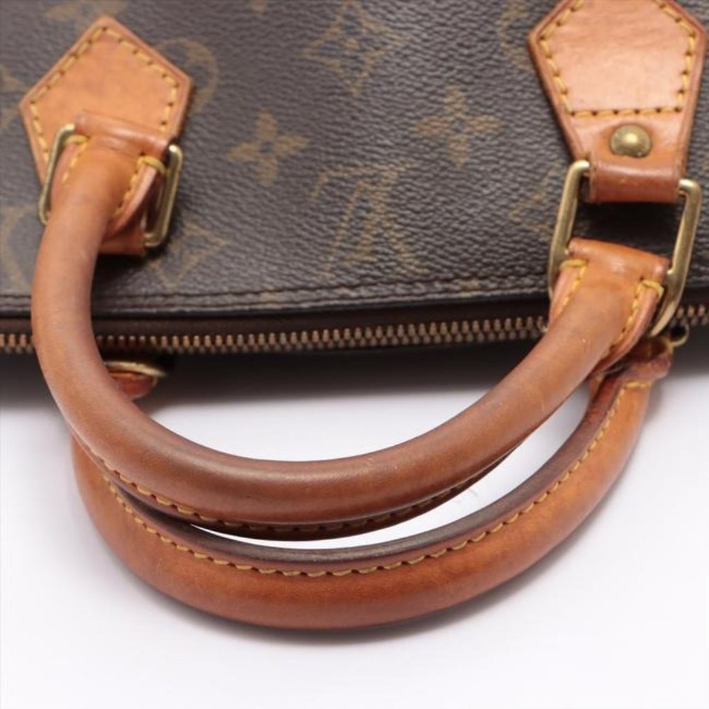 Louis Vuitton Alma W Pm W Lock Brown Monogram Canvas Tote - Picture 4 of 12